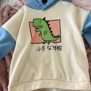 This sweatshirt is from Amazon and has a cute Dino design and also some spikes